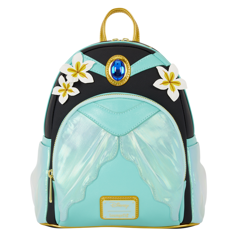 Loungefly Disney Princess Jasmine Glitter Cosplay Mini Backpack