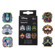 Villains Portrait Mystery Box Enamel Pin Loungefly Disney