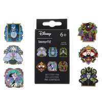 Villains Portrait Mystery Box Enamel Pin Loungefly Disney