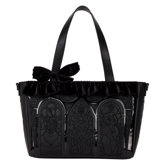 Disney Villains Stained Glass Tote Crossbody Bag