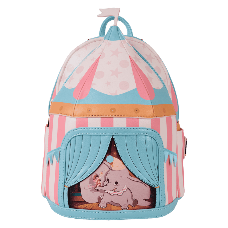 Dumbo Exclusive Circus Tent Light Up Mini Backpack