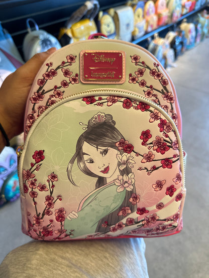 Mulan Cherry Blossom Mini Backpack - Exclusive