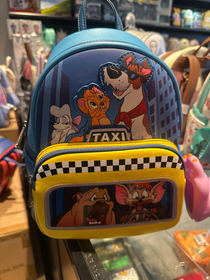 Oliver & Company Taxi Ride Mini Backpack