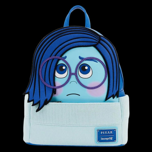 Backpack with character design from Pixar on a white background