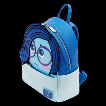 Backpack with character design on a white background