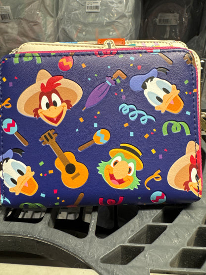 The Three Caballeros Allover Print Zip-Around Wallet - alternate view 4