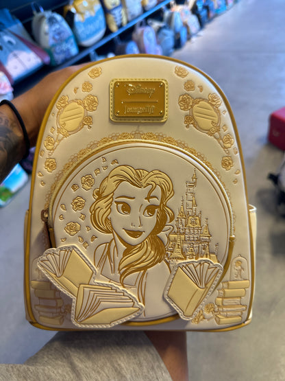Beauty and the Beast Belle Tonal Sketch Portrait Mini Backpack - Exclusive