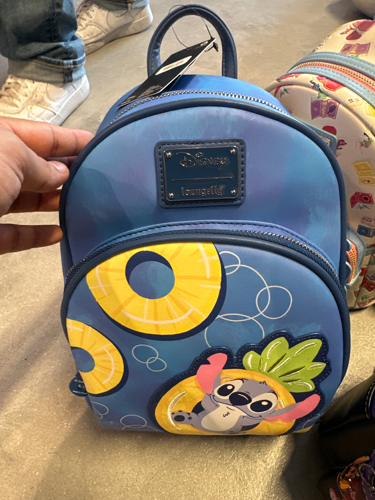 Lilo & Stitch Pineapple Floaty Mini Backpack