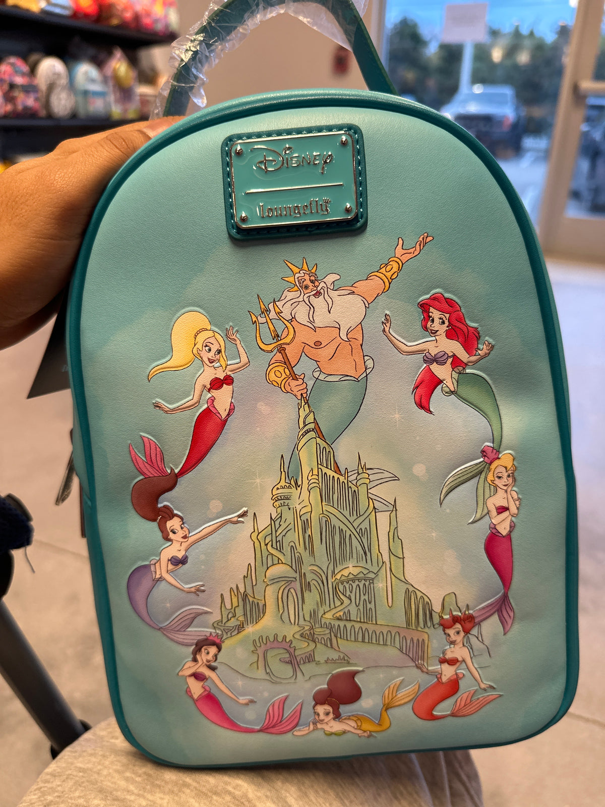 Little Mermaid Ariel & Sisters Atlantica Mini Backpack - alternate view 5