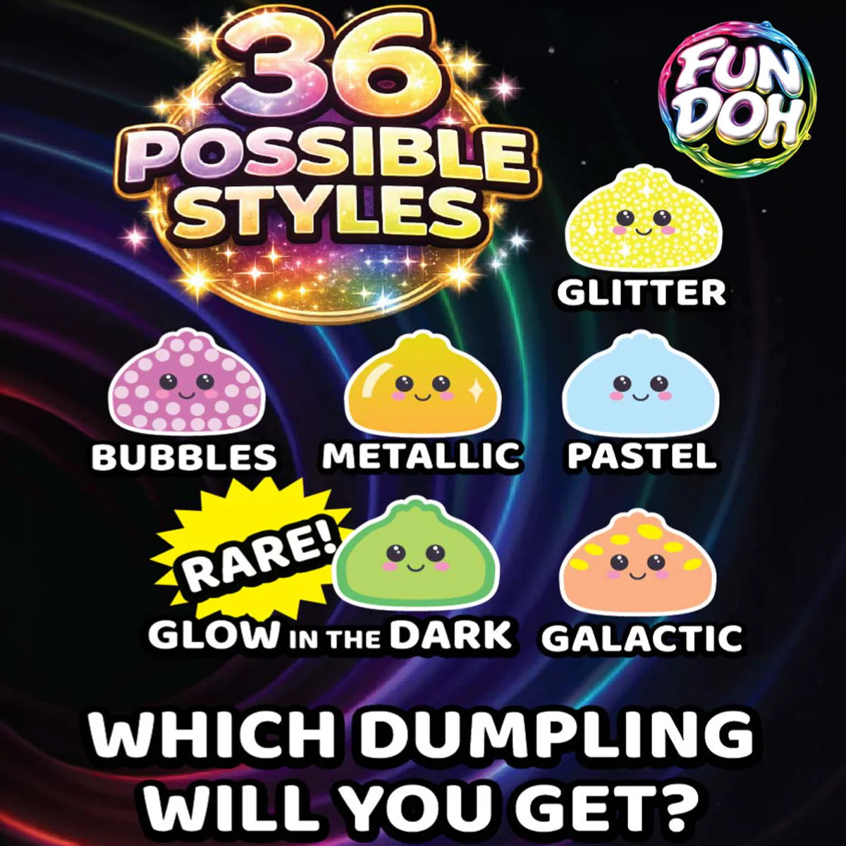 Fun Doh Fancy Mystery Dumpling Toy