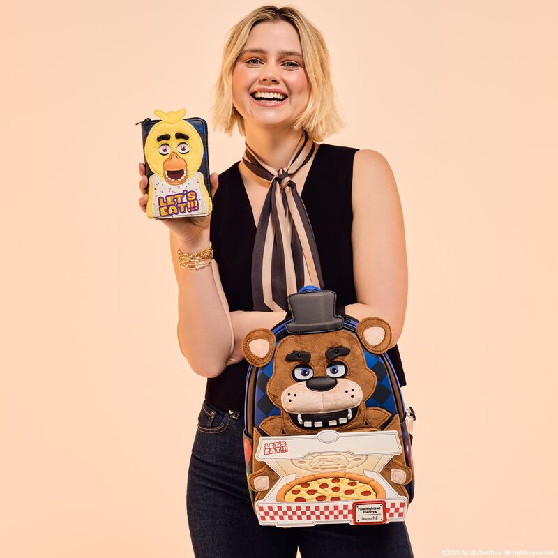 Five Nights at Freddy’s Chica Plush Cosplay Zip-Around Wallet