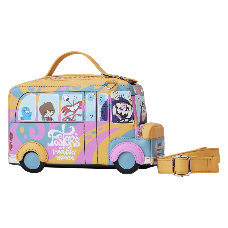 Loungefly Foster's Home for Imaginary Friends Figural Bus Crossbody Bag