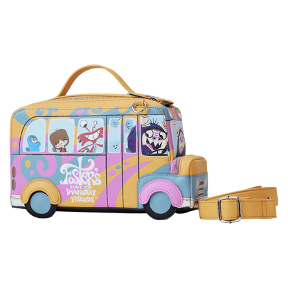 Loungefly Foster's Home for Imaginary Friends Figural Bus Crossbody Bag