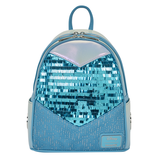 Frozen Princess Elsa Glitter Sequin Cosplay Mini Backpack