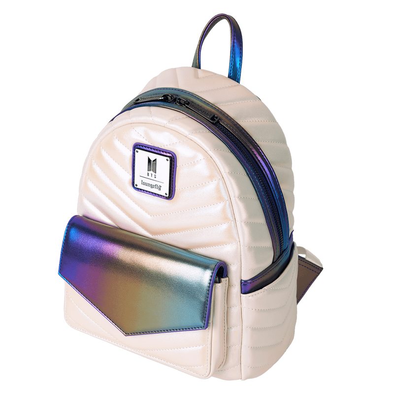 Funko Pop! By Loungefly BTS Iridescent Quilted Mini Backpack
