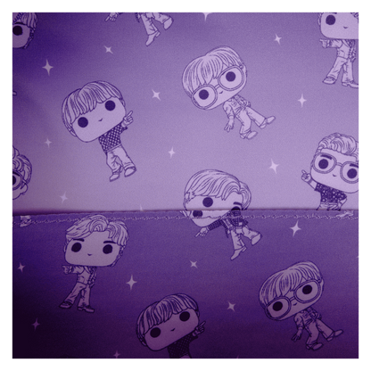 Funko Pop! By Loungefly BTS Iridescent Quilted Mini Backpack