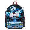 Ghostbusters Stay Puft & Ecto-1 Light-Up Mini Backpack Loungefly