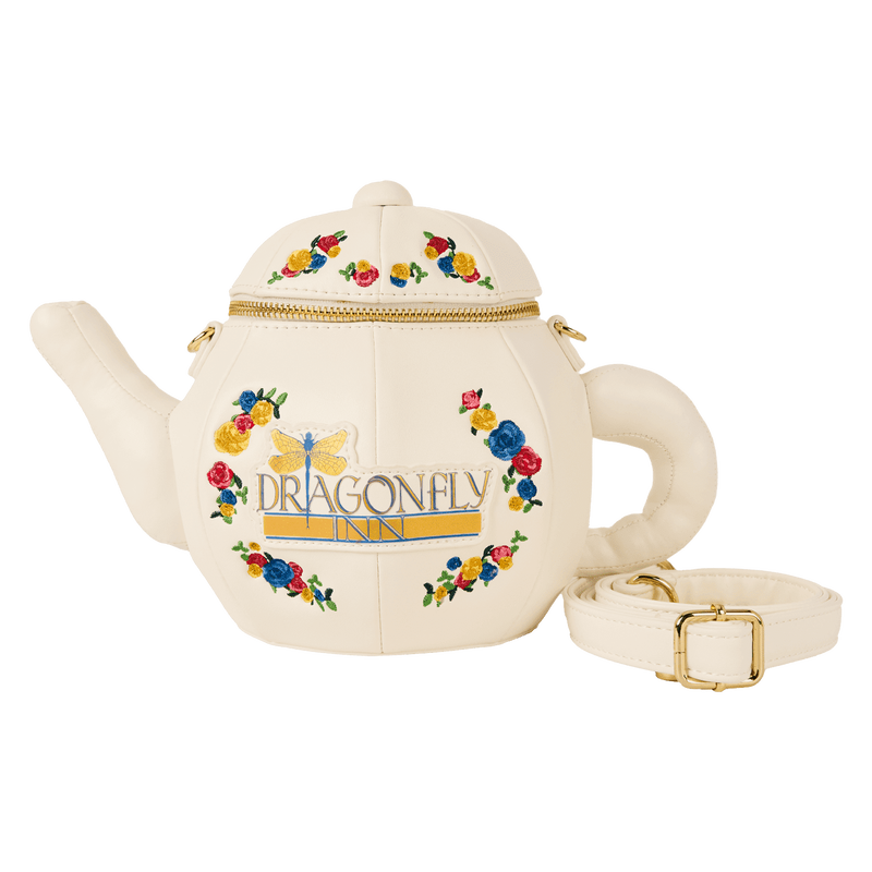 Loungefly Gilmore Girls Dragonfly Inn Figural Teapot Crossbody Bag