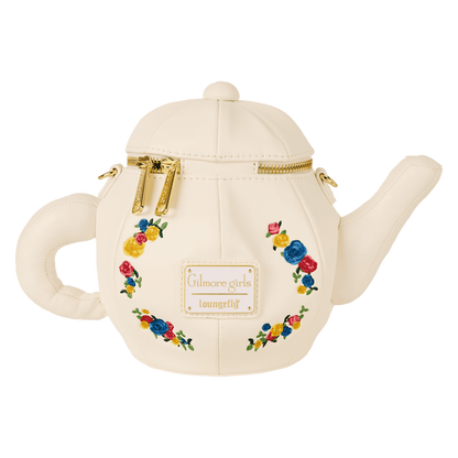 Loungefly Gilmore Girls Dragonfly Inn Figural Teapot Crossbody Bag