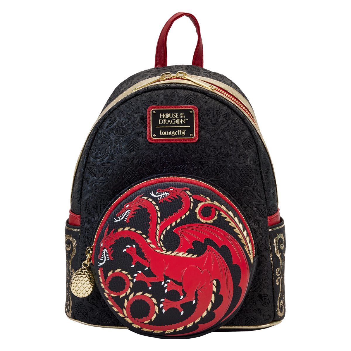 House of the Dragon House Targaryen Sigil Mini Backpack