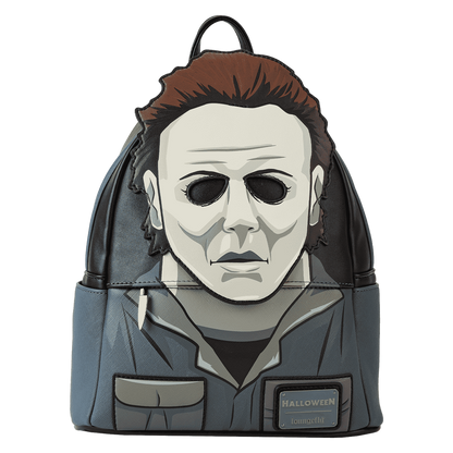 Backpack with a character design on a white background