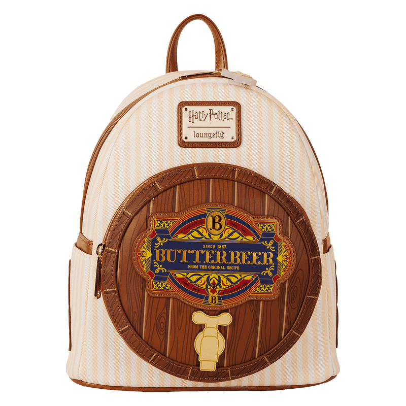 Loungefly Harry Potter Butterbeer Barrel Scented Mini Backpack