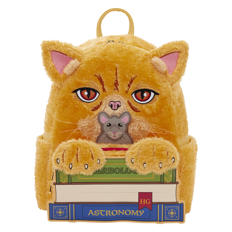 Loungefly Harry Potter Crookshanks & Scabbers Cosplay Faux Fur Mini Backpack - Exclusive
