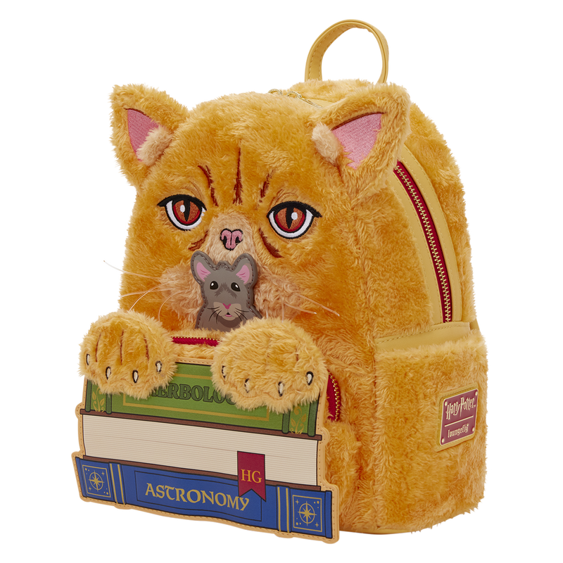 Loungefly Harry Potter Crookshanks & Scabbers Cosplay Faux Fur Mini Backpack - Exclusive