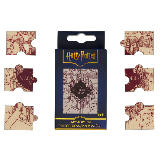 Harry Potter Exclusive The Marauder's Map Puzzle Mystery Box Pin