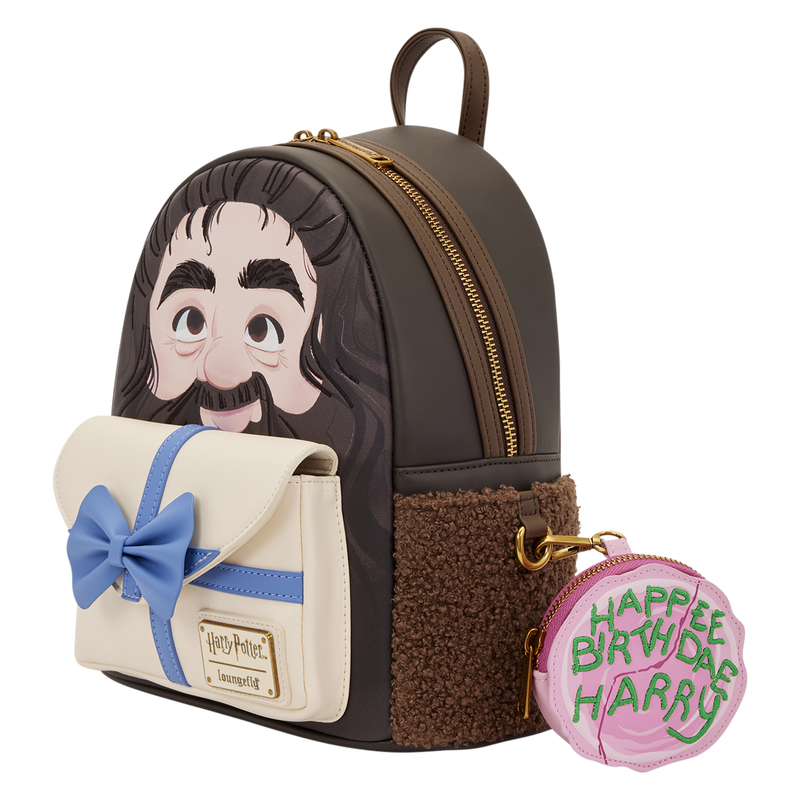 Hagrid Birthday Cake Mini Backpack with Coin Bag Loungefly Harry Potter
