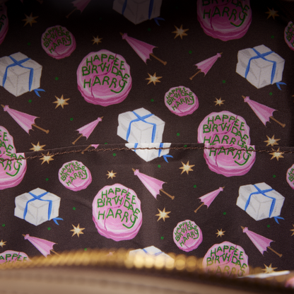 Hagrid Birthday Cake Mini Backpack with Coin Bag Loungefly Harry Potter