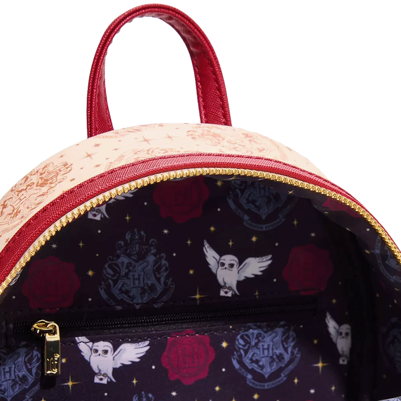Harry Potter Hogwarts Castle Letter Pocket Mini Backpack Loungefly