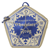 Honeydukes Chocolate Frog Figural Mini Backpack Loungefly Warner Bros. Harry Potter