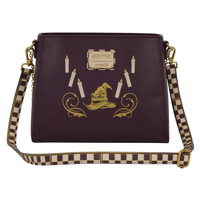 Harry Potter Wizard Chess Crossbody Bag with Playable Pieces
