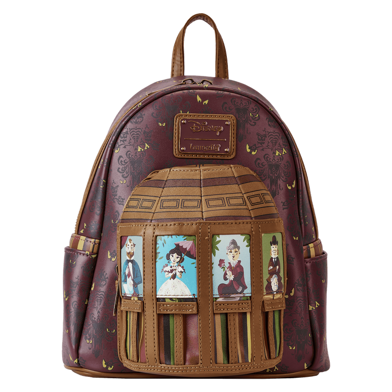 Backpack with character design on a white background
