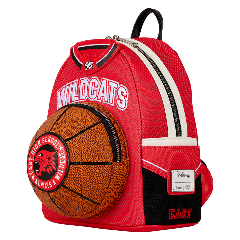High School Musical Troy Bolton Wildcats Jersey Mini Backpack Loungefly Disney