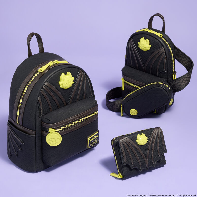 How To Train Your Dragon Night Fury Mini Backpack