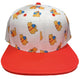 Disney Baseball Hat - Winnie the Pooh All Over - White SnapBack