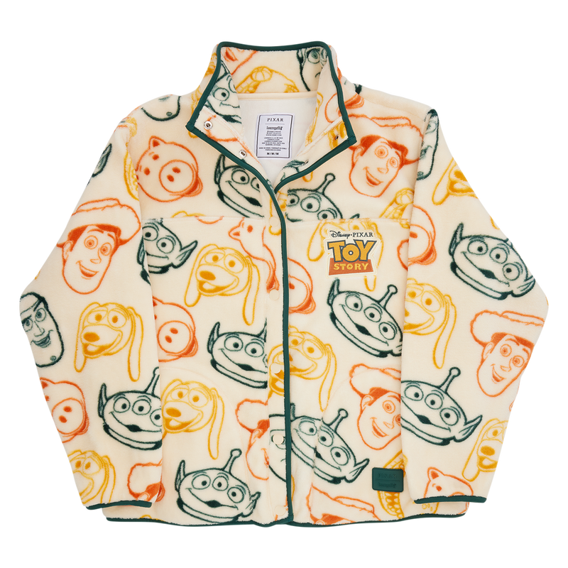 Pixar Toy story 30th anniversary snap front jacket