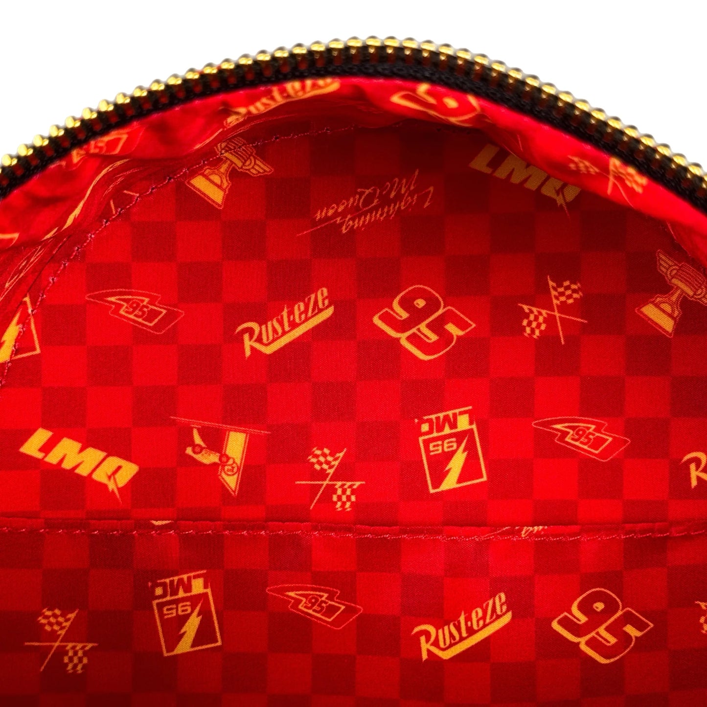Pixar Cars Lightning McQueen Corduroy Convertible Mini Backpack