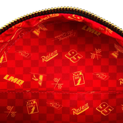 Pixar Cars Lightning McQueen Corduroy Convertible Mini Backpack