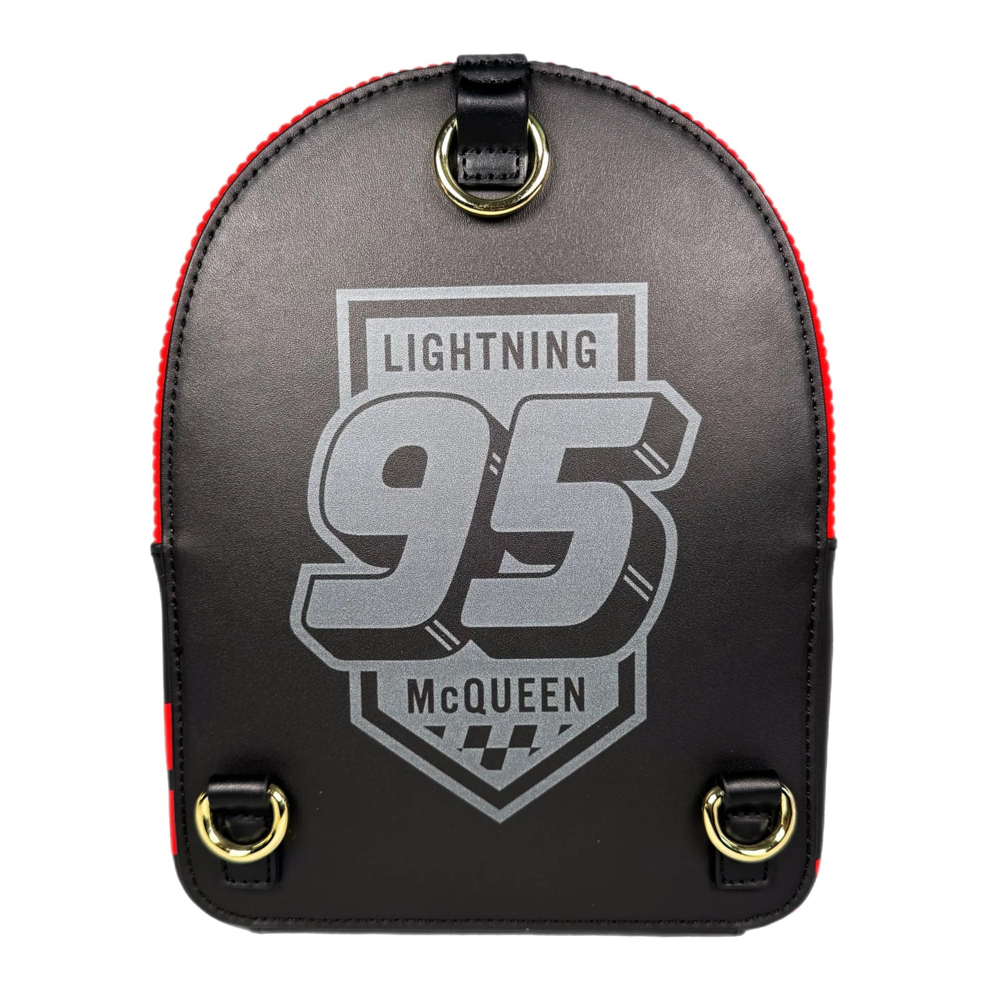 Pixar Cars Lightning McQueen Corduroy Convertible Mini Backpack