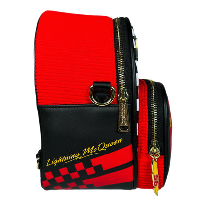 Pixar Cars Lightning McQueen Corduroy Convertible Mini Backpack