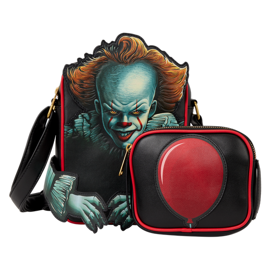 IT Pennywise Crossbuddies® Cosplay Crossbody Bag with Coin Bag - alternate view 2