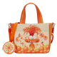 Inside Out 2 Anxiety Glow Tote Crossbody Bag with Coin Bag