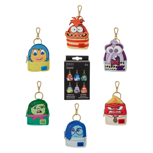 Inside Out 2 Mystery Mini Backpack Keychain Bag Charm