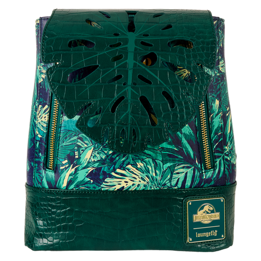 Loungefly Universal Jurassic World Jungle Glow-in-the-Dark Mini Backpack
