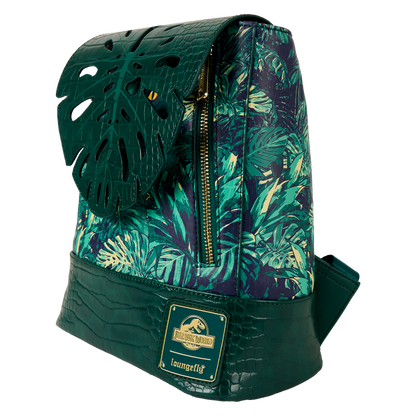 Loungefly Universal Jurassic World Jungle Glow-in-the-Dark Mini Backpack