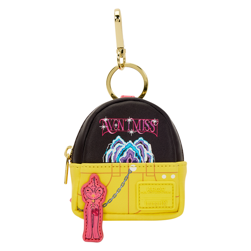 Colorful keychain with 'VEN MIST' branding on a white background