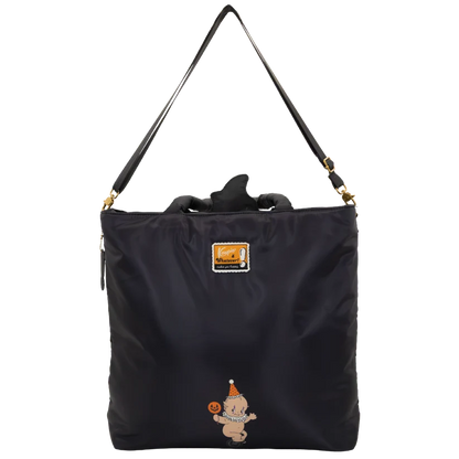 Kewpie Creepy Carousel Oversized Padded Satin Tote Bag Whatever! Makes You Happy